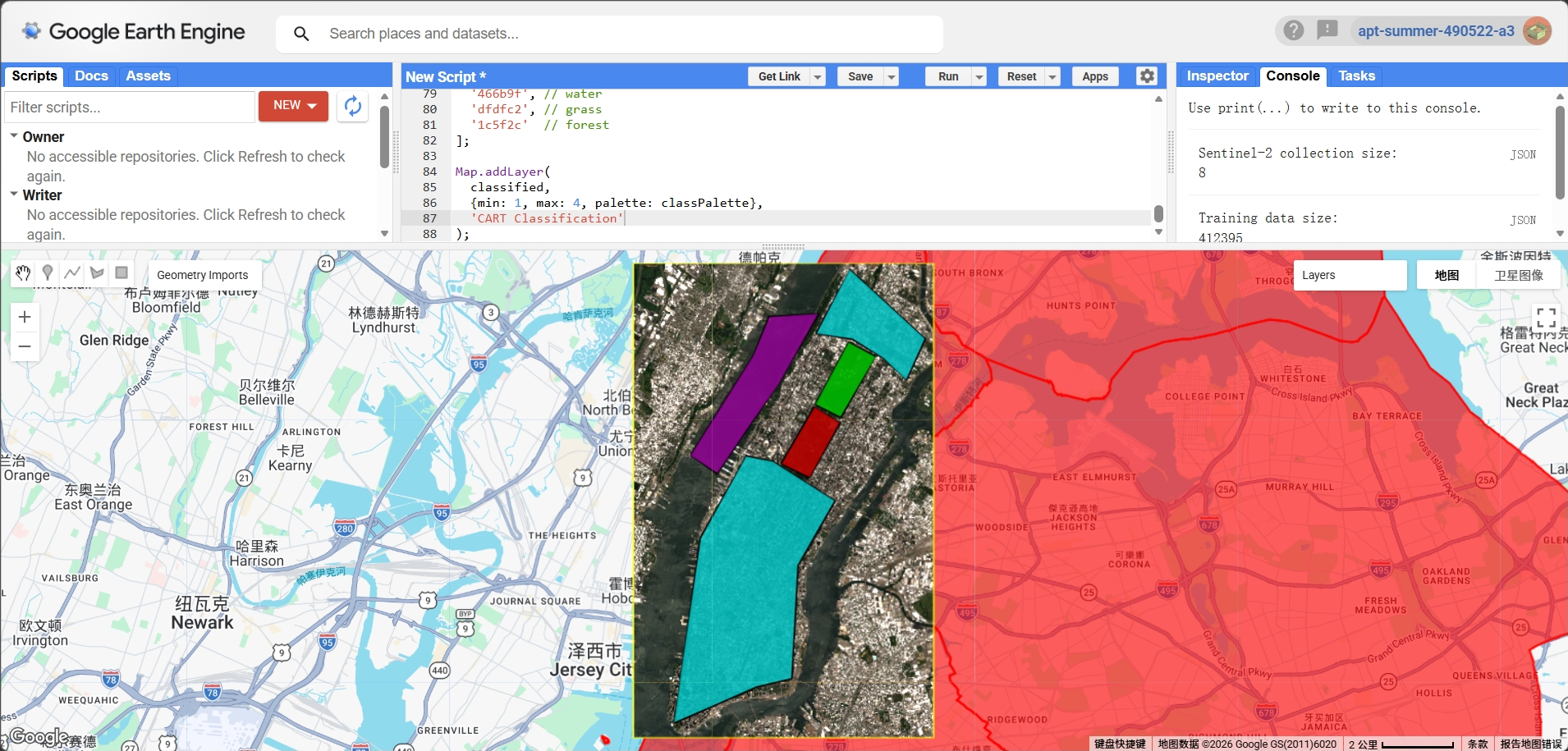 7 Week 6: Supervised Classification using Google Earth Engine ...